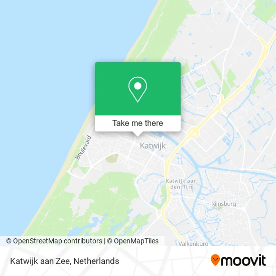 Katwijk aan Zee map