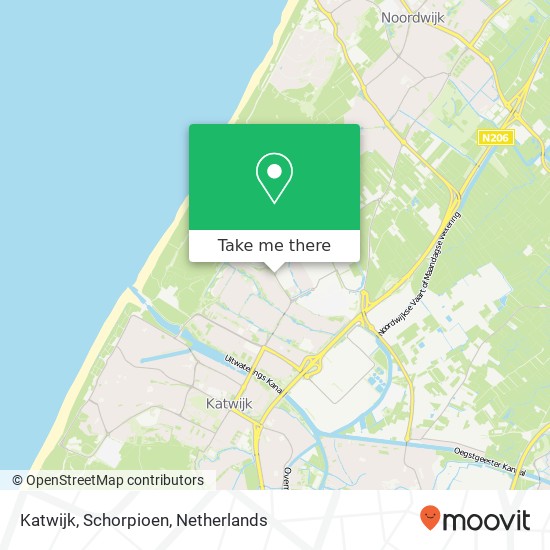 Katwijk, Schorpioen map