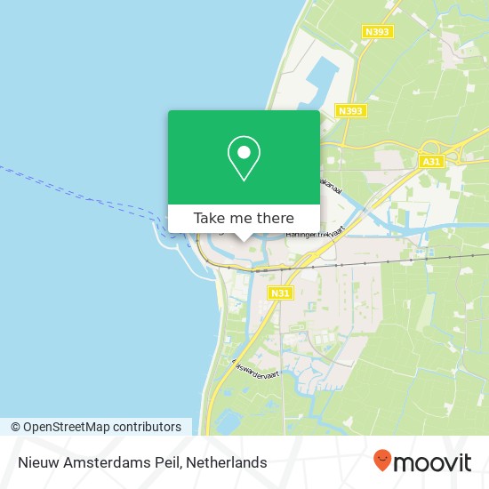 Nieuw Amsterdams Peil map