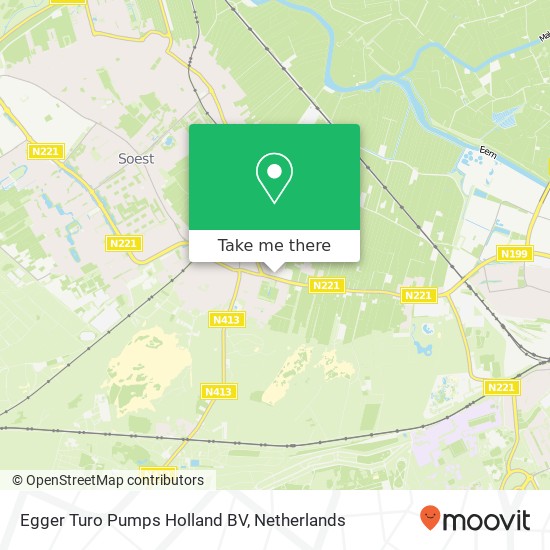 Egger Turo Pumps Holland BV map