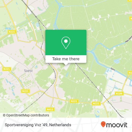 Sportvereniging Vvz '49 map