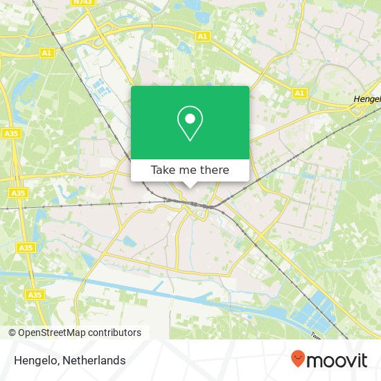 Hengelo map