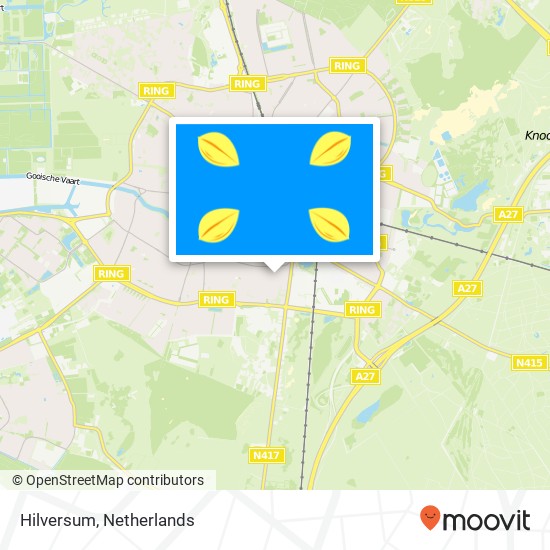 Hilversum Karte