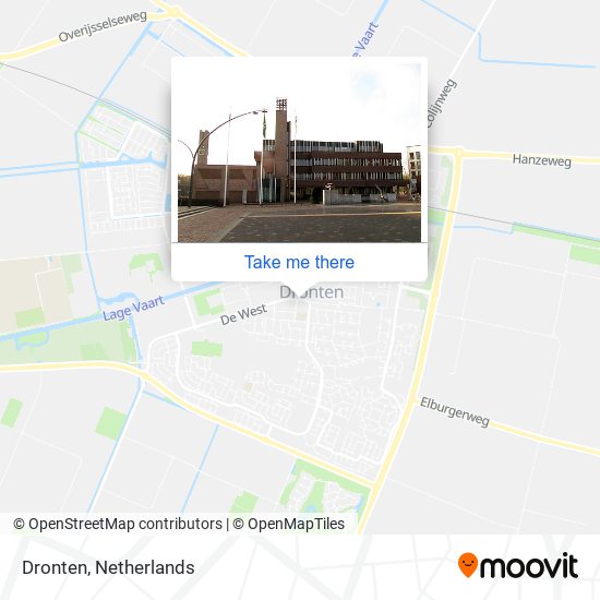 Dronten map