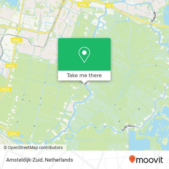 Amsteldijk-Zuid map