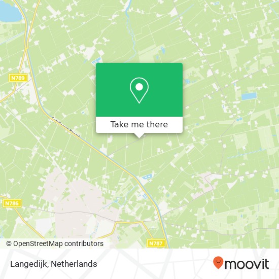 Langedijk map