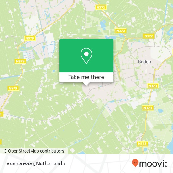 Vennenweg Karte