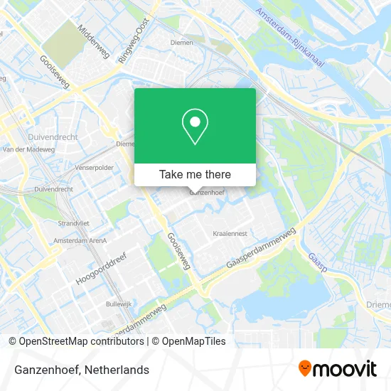 Ganzenhoef Karte