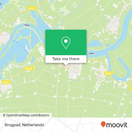 Brugpad map