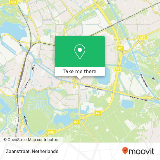 Zaanstraat map