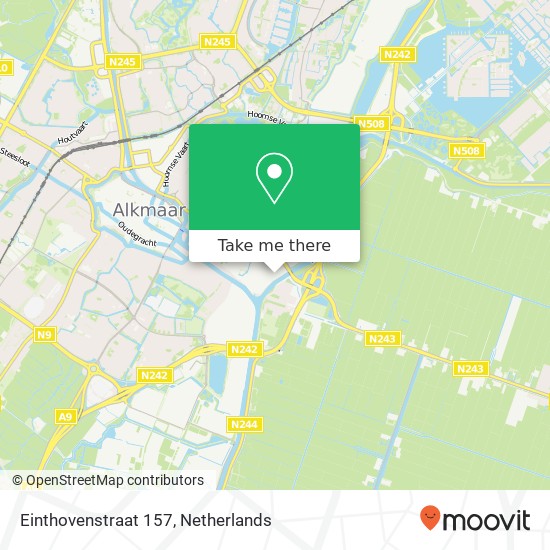 Einthovenstraat 157 map
