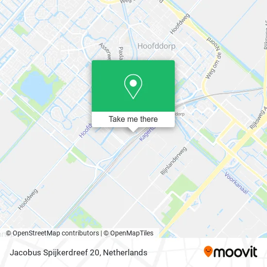 Jacobus Spijkerdreef 20 Karte