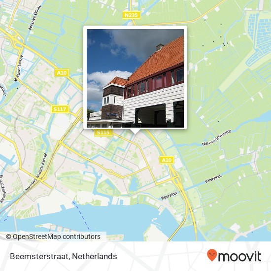 Beemsterstraat map