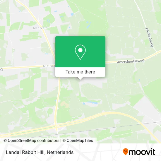 Landal Rabbit Hill map