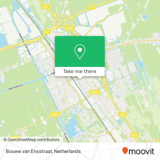 Bouwe van Ensstraat map