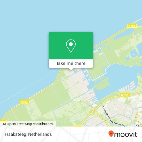 Haaksteeg map