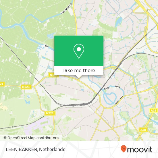 LEEN BAKKER map