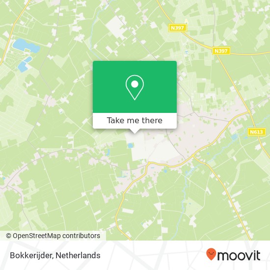 Bokkerijder map