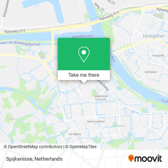 Spijkenisse map