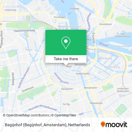 Begijnhof (Begijnhof, Amsterdam) map