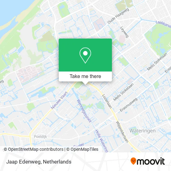 Jaap Edenweg map