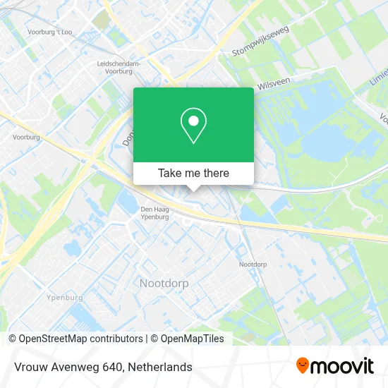 Vrouw Avenweg 640 map