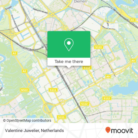 Valentine Juwelier map