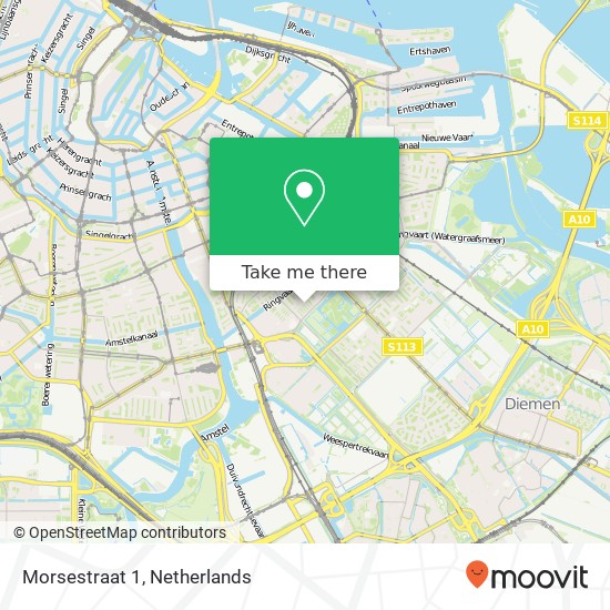 Morsestraat 1 map