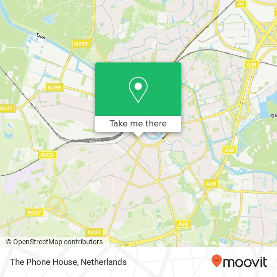 The Phone House map