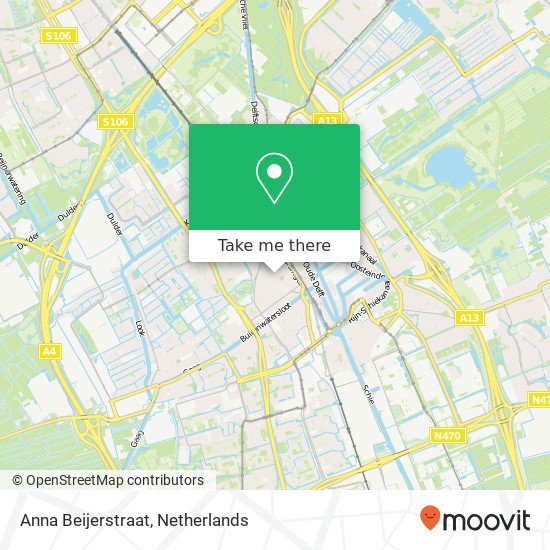 Anna Beijerstraat map