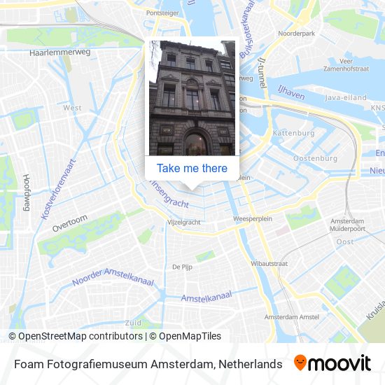 Foam Fotografiemuseum Amsterdam Karte