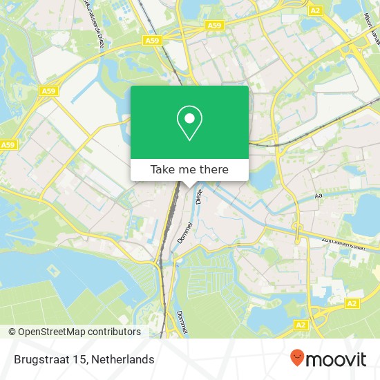 Brugstraat 15 map