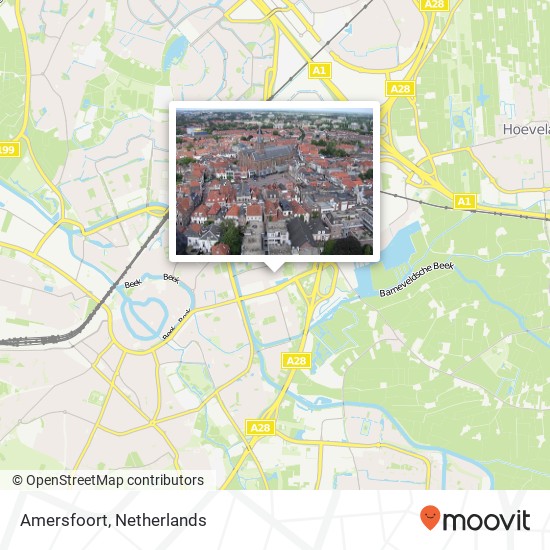 Amersfoort map