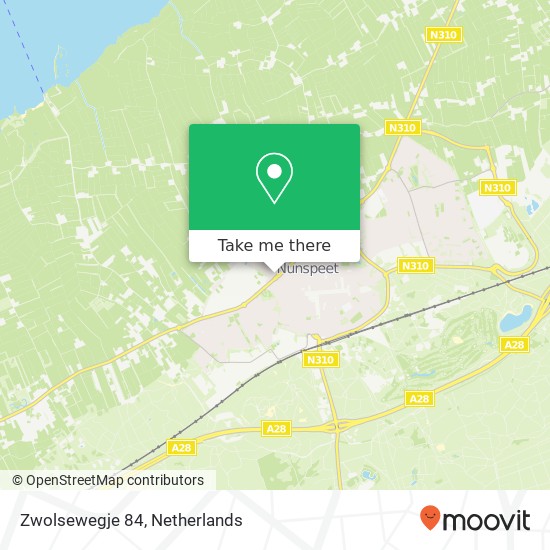 Zwolsewegje 84 map