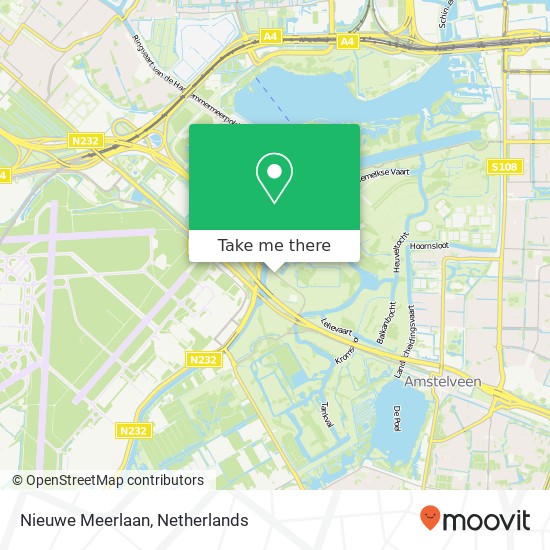 Nieuwe Meerlaan map