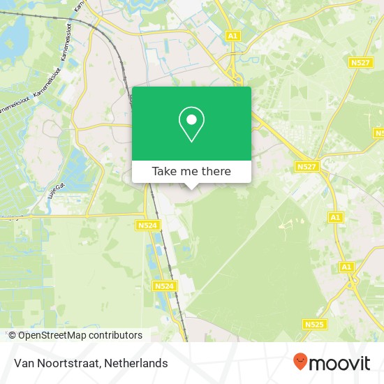 Van Noortstraat map