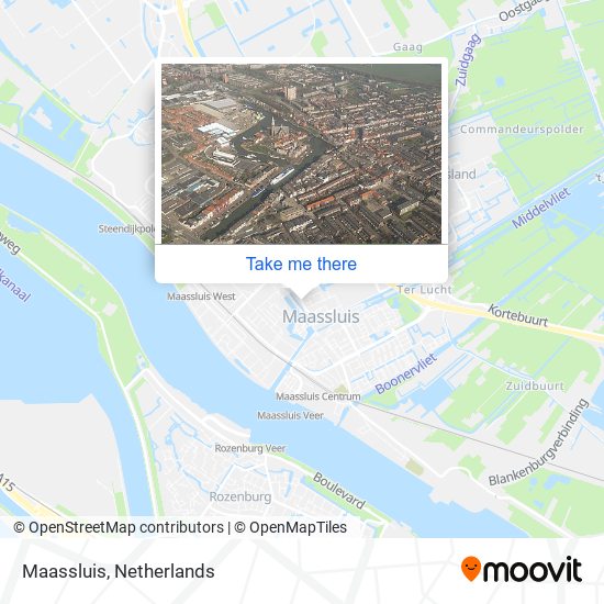 Maassluis map