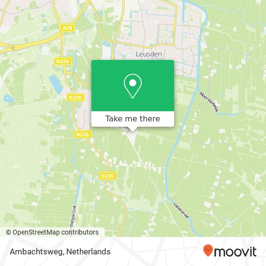 Ambachtsweg map