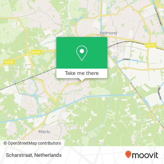 Scharstraat map