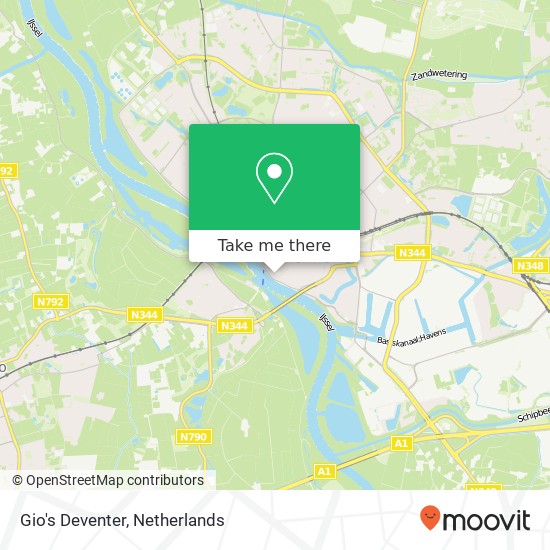 Gio's Deventer map