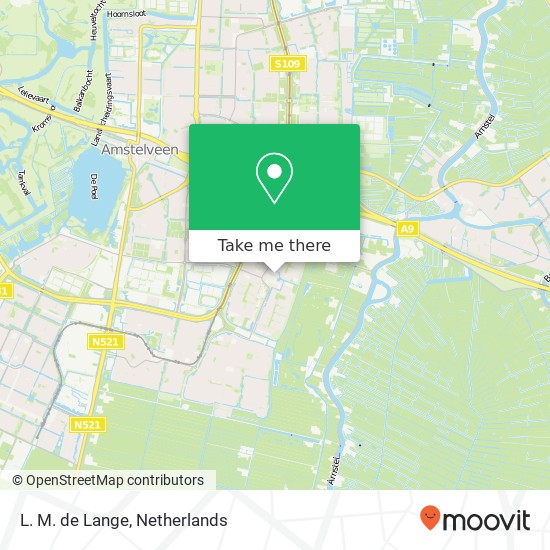L. M. de Lange map