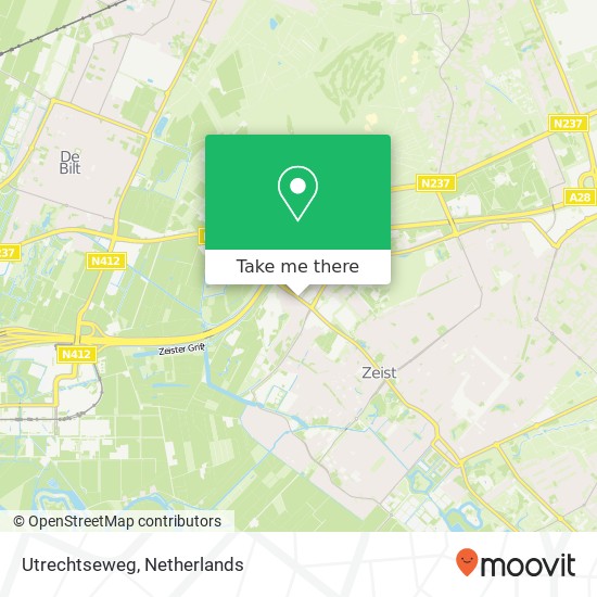 Utrechtseweg Karte