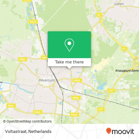 Voltastraat map