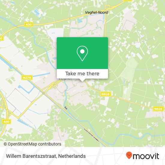 Willem Barentszstraat map