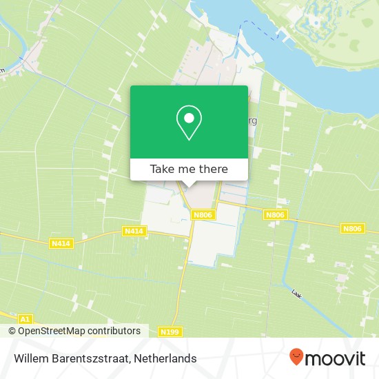 Willem Barentszstraat map