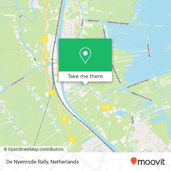 De Nyenrode Rally map