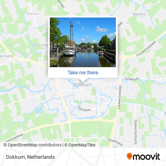 Dokkum map