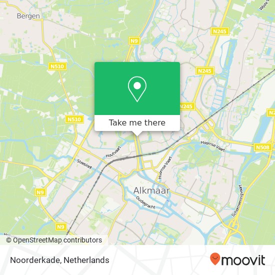 Noorderkade map