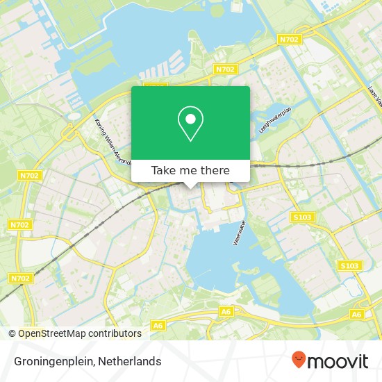 Groningenplein map