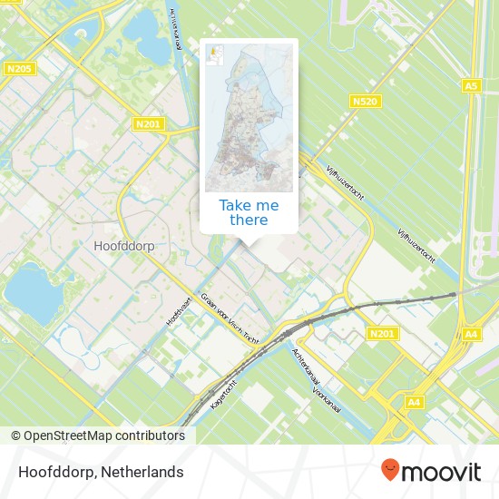 Hoofddorp map